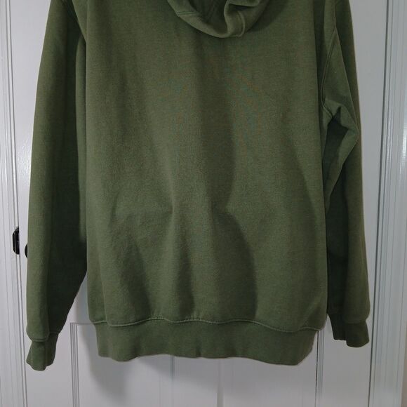 ​Carhartt Men's 2XL Loose Fit Midweight Hoodie Moss Green Logo Sleeve TS6022-M - Picture 10 of 15